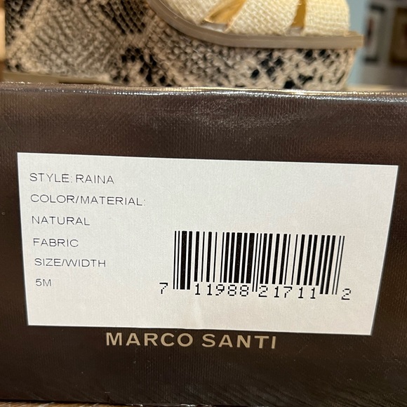 Platform wedge espadrilles, size 5 - Picture 11 of 11